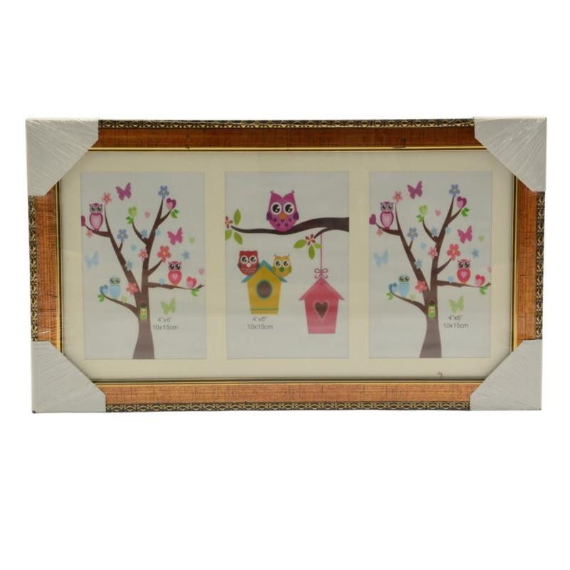 Ramka na 3 zdjęcia 10x15cm K1504B-068